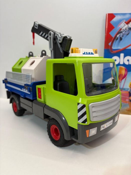 Playmobil 6110 City Action Nowa śmieciarka do recyklingu