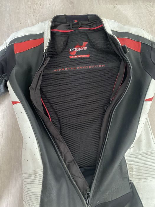 Суцільний шкіряний мотокостюм Hein Gerike