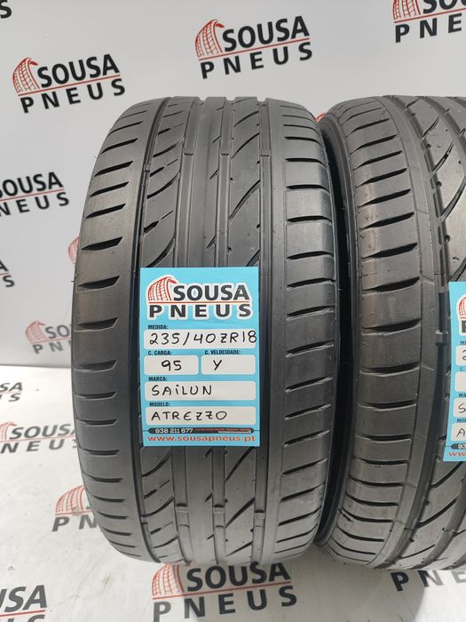 2 pneus semi novos 245-40R18 Sailun - Oferta dos Portes