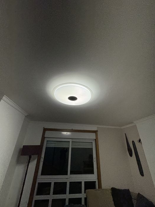 Candeeiro de sala led e quarto