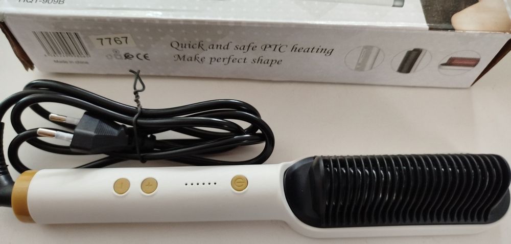 Гребінець випрямляч fast hair straightener HQT-909B