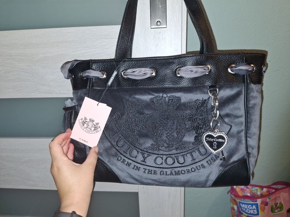Szara torebka od juicy couture daydreamer