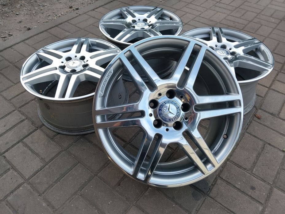 Alufelgi 18 5x112 Mercedes AMG W212 Polerka E klasa C klasa