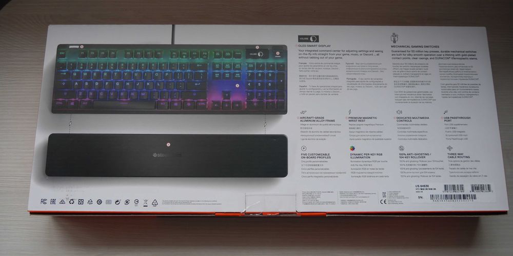 SteelSeries Apex 7 Red