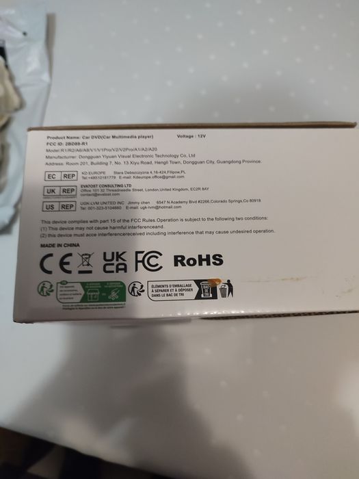 Samochodowa stacja multimedialna honda crv III