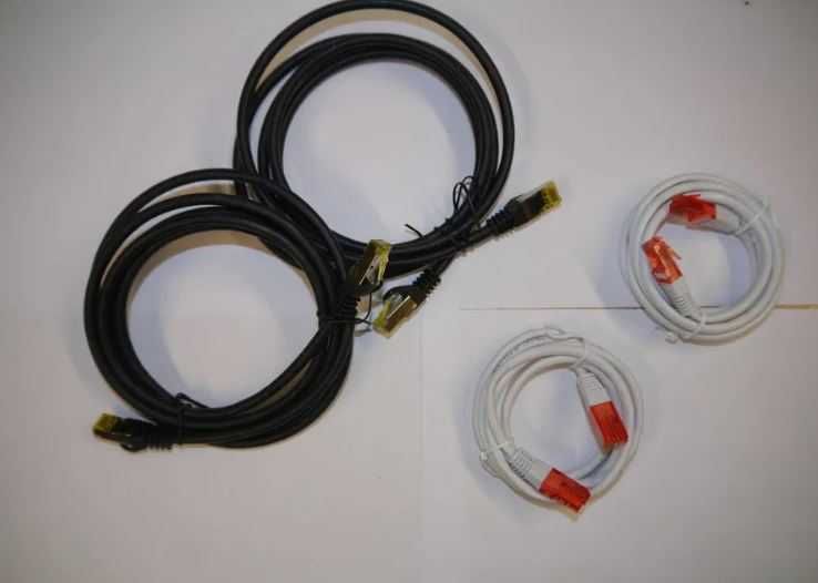 5szt. x Kabel Sieciowy internetowy RJ45 3metry nowy