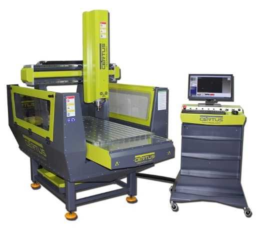 Frezarka ploter CNC CERTUS 0716 Serwo - 700x1600 mm Z=300 mm - od ręki