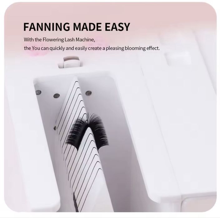 Maquina de floração de cílios