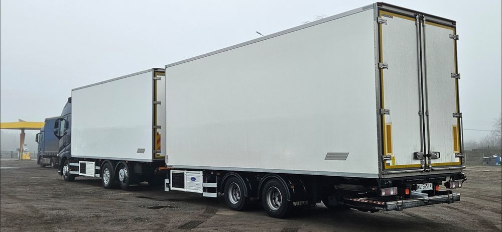 VOLVO FH500 chłodnia do kwiatów kwiatówka tandem przejazdowy