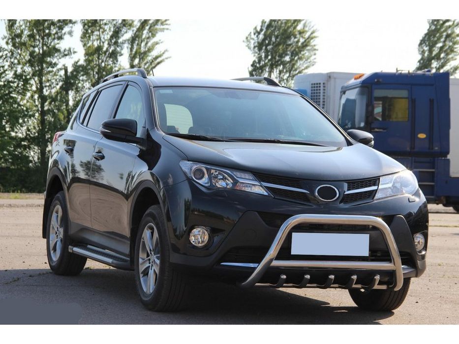 Toyota Rav 4 2013-2018 рр. Кенгурятник WT003 (нерж)