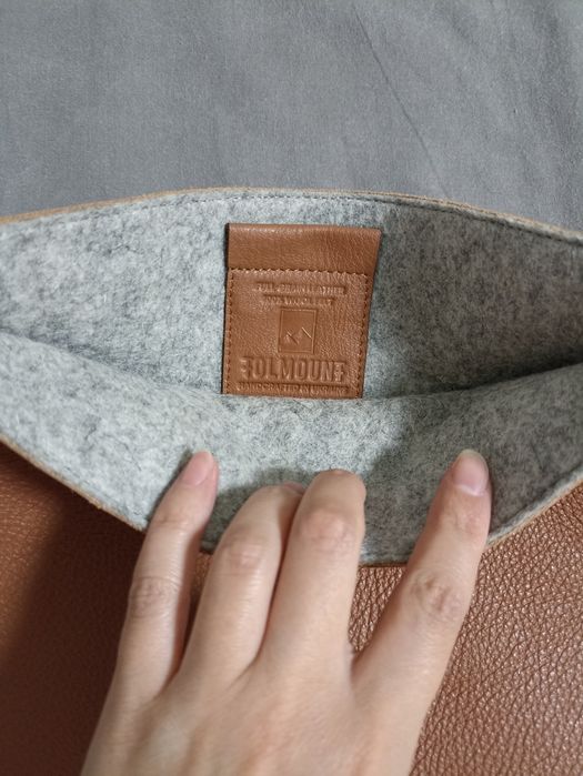 Чехол кожаный для MacBook, iPad / чохол для Макбука, Айпада