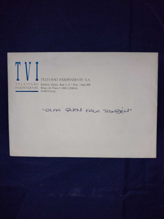 TVI - Envelope 1992 (Muito Raro)