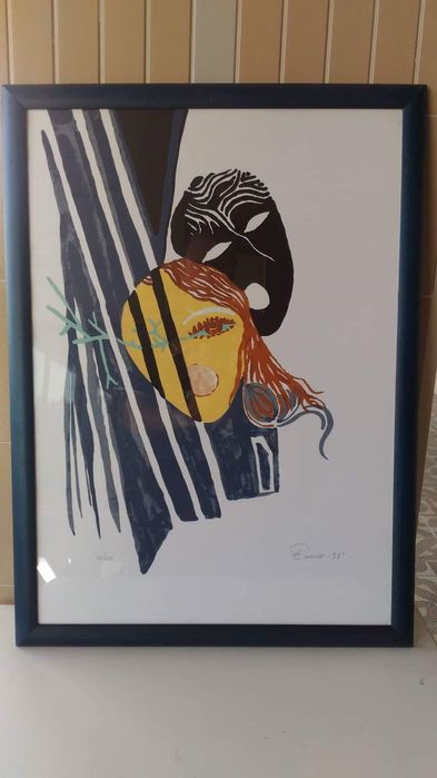 Serigrafia de Eurico Gonçalves - centro português de serigrafia