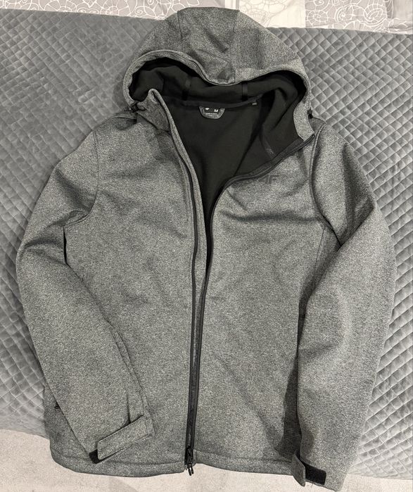 Kurtka chłopięca r. 164 oraz softshell firmy 4F r. M