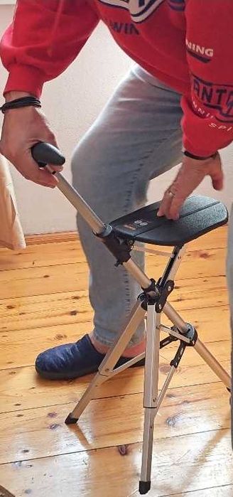 Laska z siedziskiem 2 w 1 stan idealny