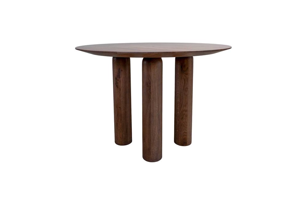 Stół okrągły drewniany,dębowy Fi 120 nowoczesny