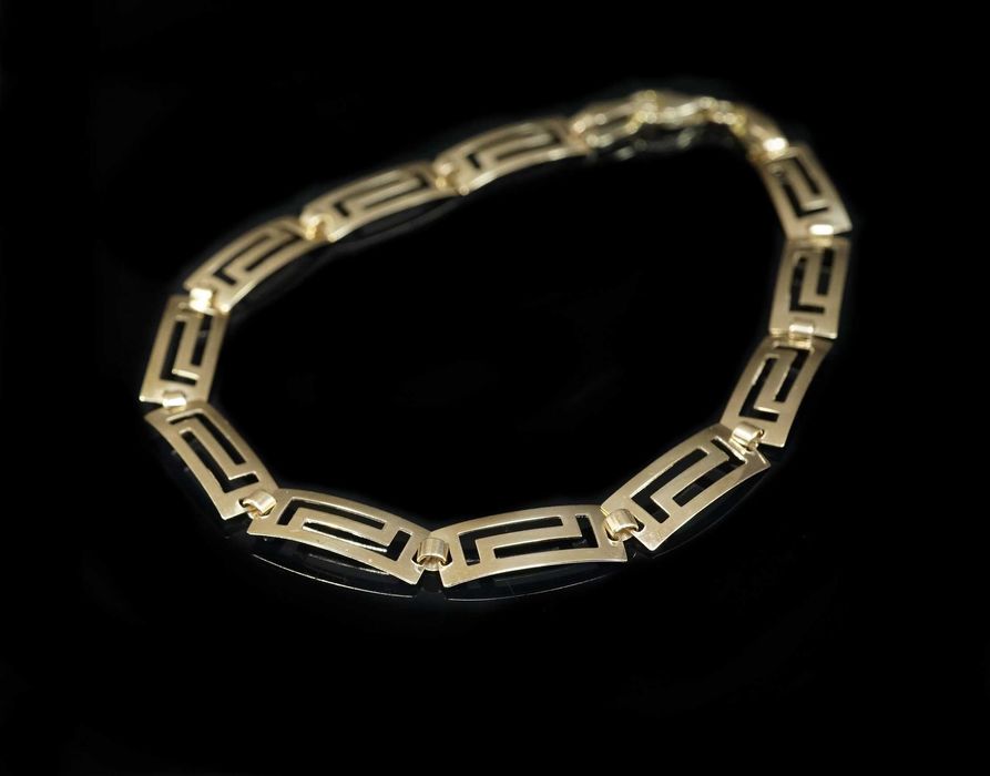 Złoto 585 - Złota bransoletka damska