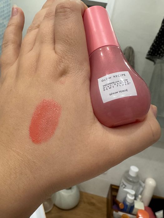 Румʼяна-скрум, Glow Recipe, 12 ml, б/у, watermelon dewy drops