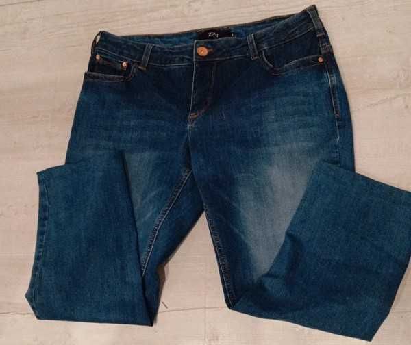 Jeansy Damskie Rybaczki Zuzzi 42 Bawełna