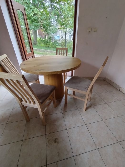 Oryginalny stól dębowy