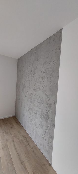 SZPACHLOWANIE NATRYSKOWE Malowanie  wykończenia wnętrz remonty