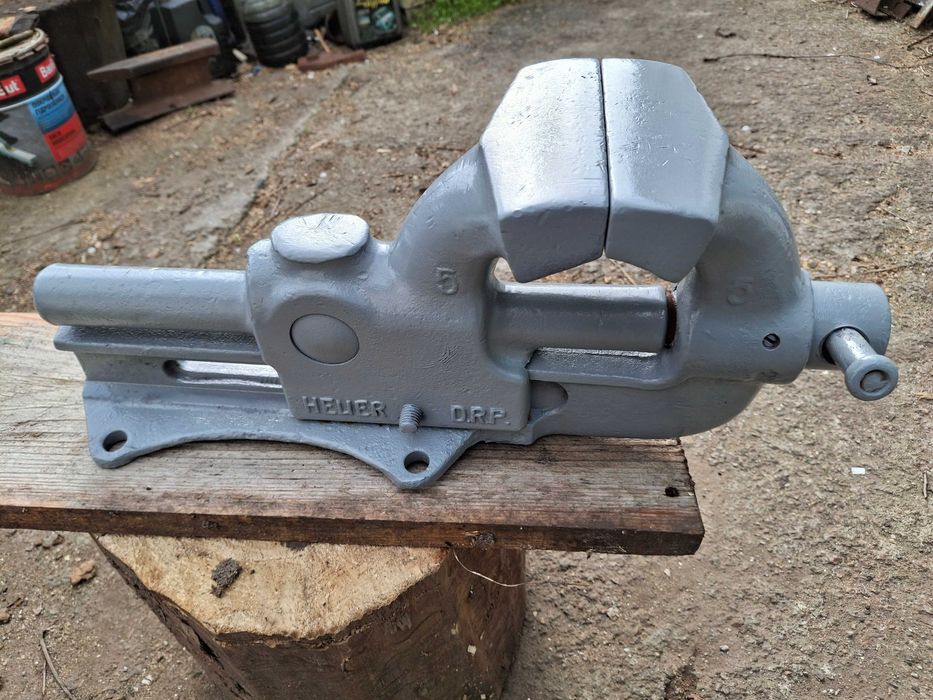 Немецкие стальные тиски Heuer D.R.P. лещата