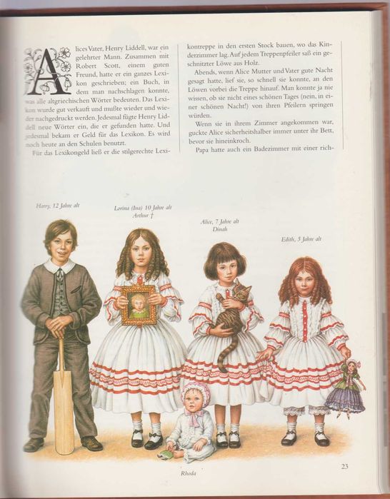 Слідами Аліси в Дивокраї (Auf den Spuren von Alice, нім. мова)