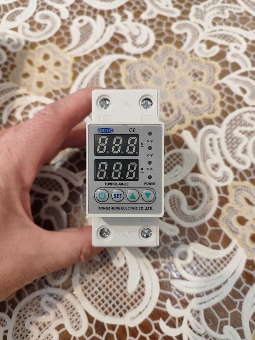 TOMZN Реле напруги Реле контроля напряжения ~230V 63А