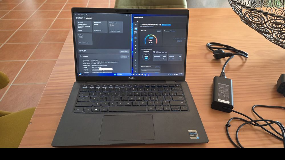 Dell Latitude 7420 carbono | i7 11°G | 16GB Ram | SSD 1TB Samsung 990 | Bat.93%