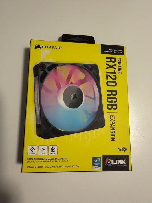 Ventoinha Corsair RX120 RGB