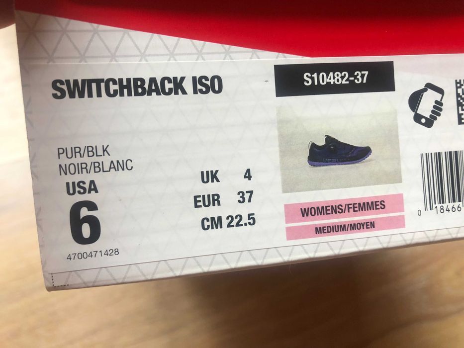 Nowe SAUCONY SWITCHBACK ISO damskie buty do biegania 37