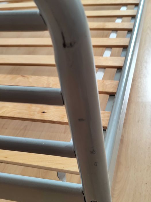 Cama Ikea Metal Solteiro s/ Colchão