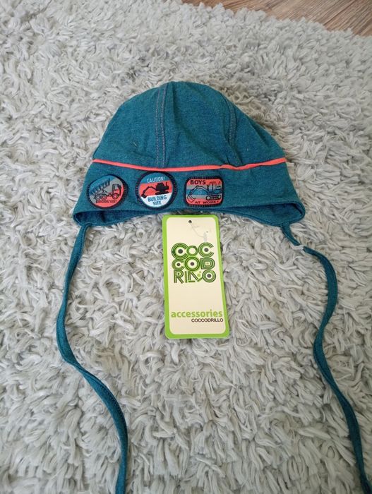 Czapka chłopięca 46 Coccodrillo