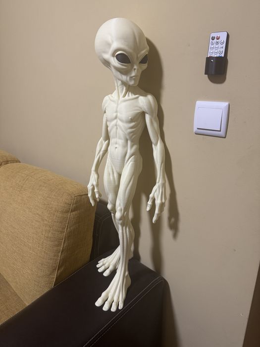 Estátuas de alien grande formato, muito real