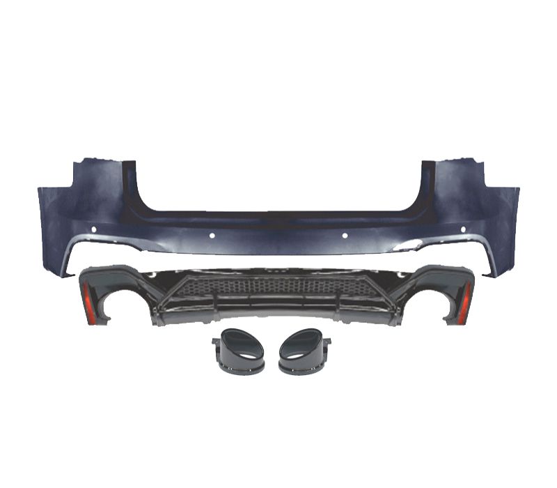 PARA-CHOQUES TRASEIRO AUDI A6 AVANT 19-24 LOOK RS6 ABT