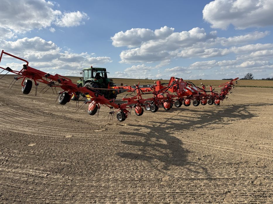 Przetrząsarka Kuhn GF 17002 GII DIGIDRIVE 17 metrów claas. krone