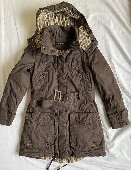 Zara zimowa kurtka damska w rozmiarze M (duże S/małe M)