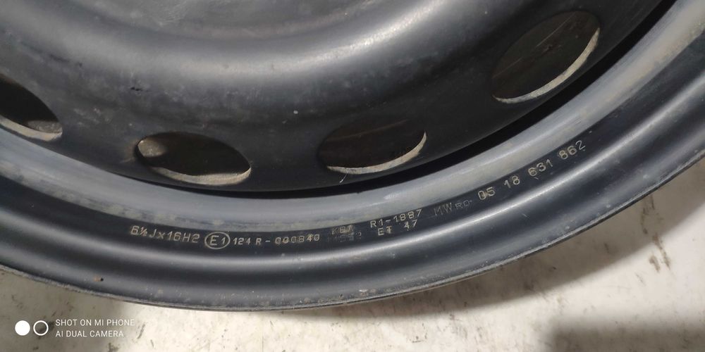 Felgi PEUGEOT 5x108 16 cali stalowe 65 piasta komplet 4szt stal ładne