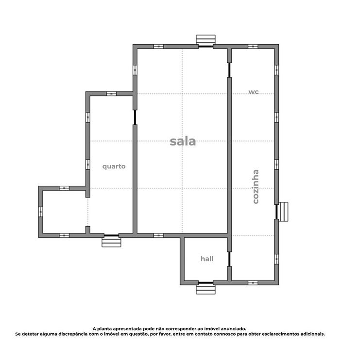 Apartamento T1 em Gulpilhares