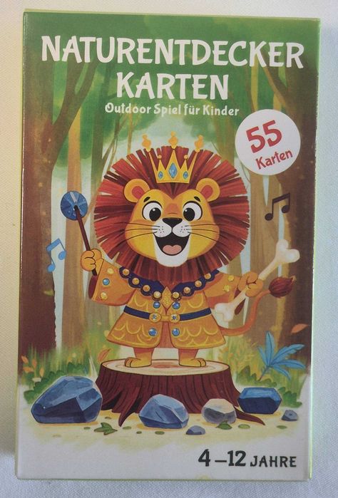 Настольная карточная игра «Naturentdecker Karten» (немецкий)