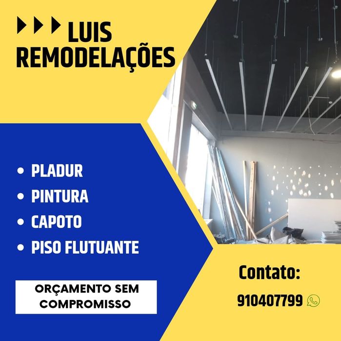 Pladur - Capoto - Piso Flutuante - Pinturas