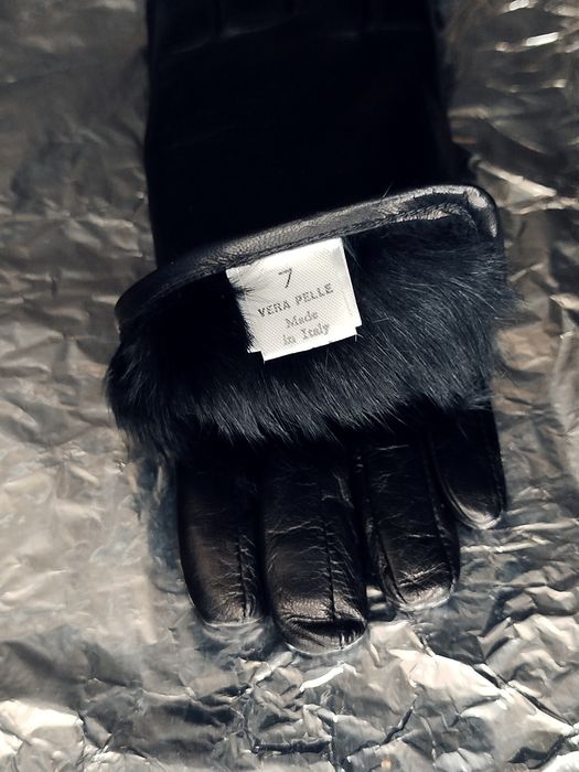 Жіночі шкіряні рукавички