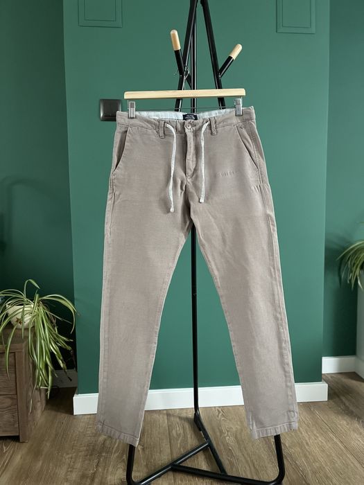Spodnie jeansy 32 bawełna proste straight slim fit jack & Jones