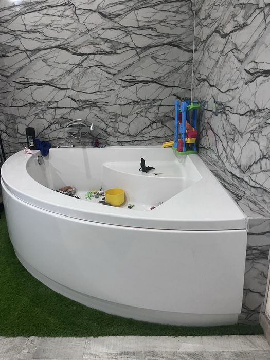 Banheira com banco
