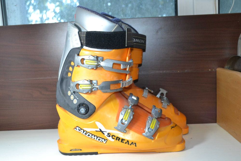 salomon x scream ski boots 44р ботинки лыжные горнолыжные