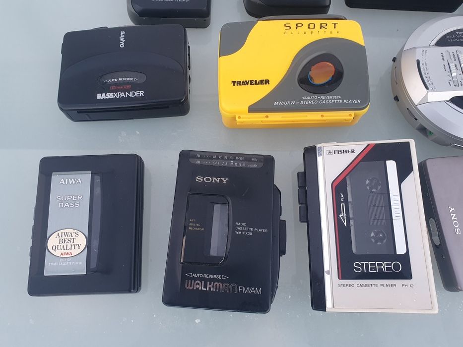 Odtwarzacze kaset magnetofonowych -walkmany