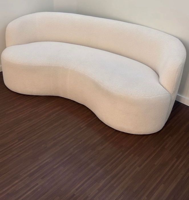 SOFA semi novo sklum na cor off white