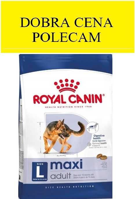 ROYAL CANIN Maxi Adult 20kg / psy od 15 m-ca życia