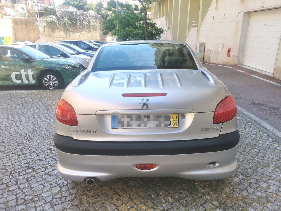 Peugeot 206CC(Cabrio) 1.6i de 2001