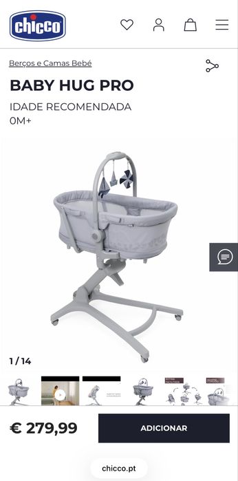 Berço baby pro -chico